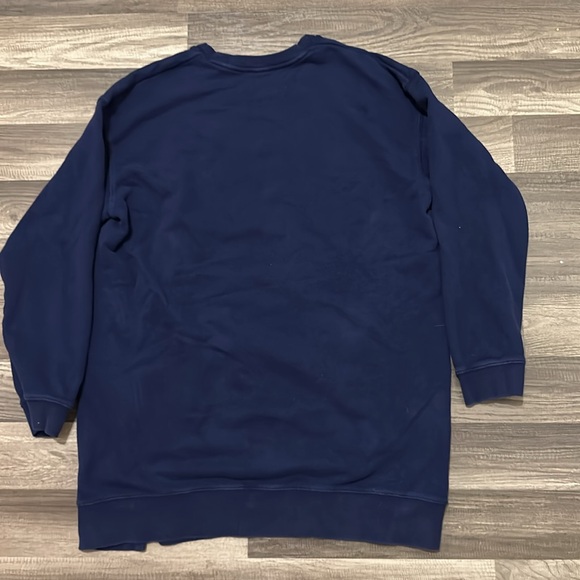 SPRZ NY Jean-Michel Basquiat Navy Blue Long Sweatshirt - Picture 6 of 6